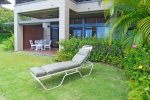 A spacious grass area is an added bonus to your large lanai
